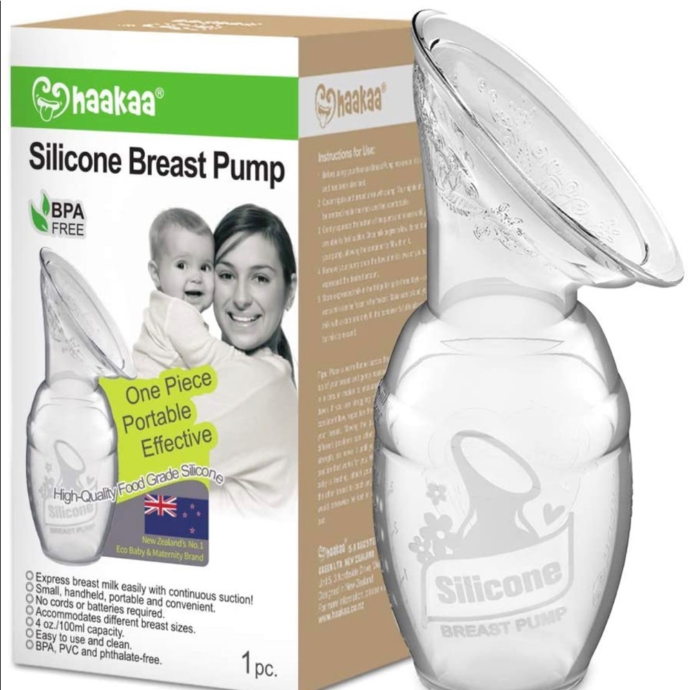 /Haakaa Manual Breast Pump 4oz/100ml -New